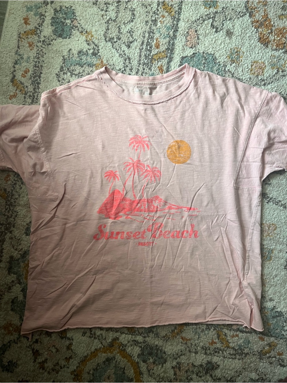 Aerie oversized tee size S